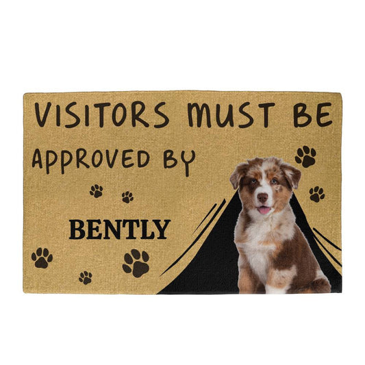 Personalized Dog Welcome Mat